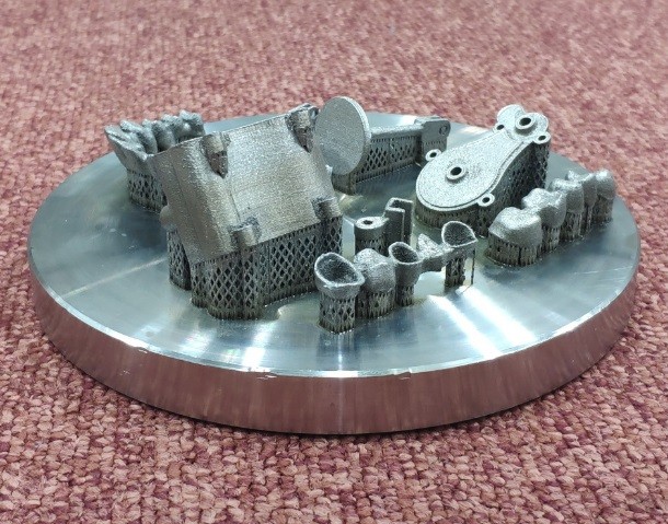 Печать микродвигателей из металла на 3D принтере 3DLAM Mid2019